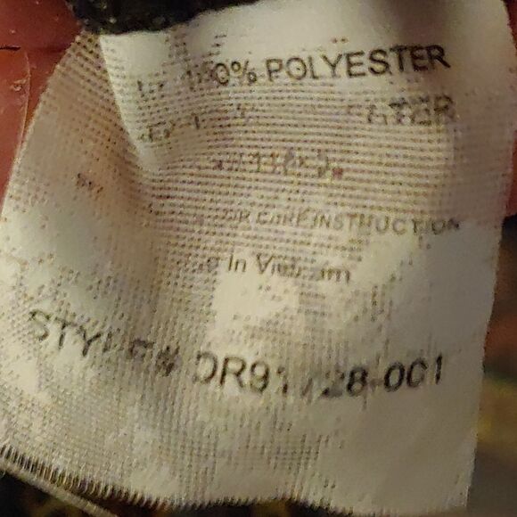 Lush Sleeveless Full Length Dress Sz S Multicolor - Picture 10 of 10